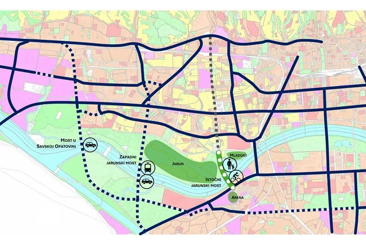 Slika za vijest "Gradonačelnik Tomašević u drugom mandatu planira izgraditi dva nova mosta na zapadu Zagreba"